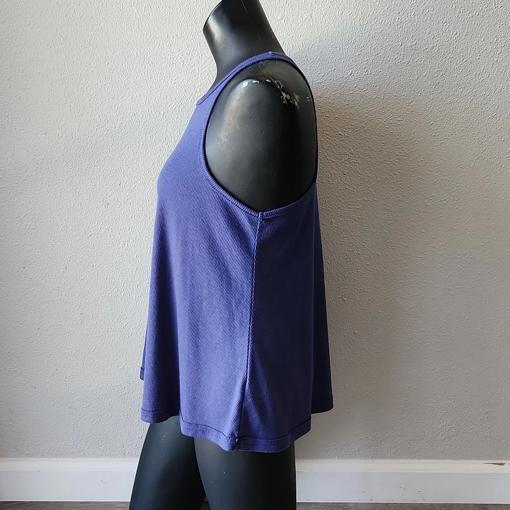 FREE PEOPLE Long Beach Tank Top Size M - Picture 4 of 9